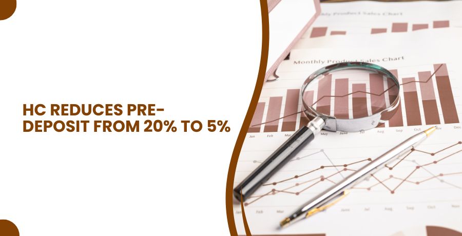 HC reduces pre deposit