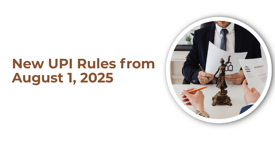 New UPI Rules from 1st August 2025